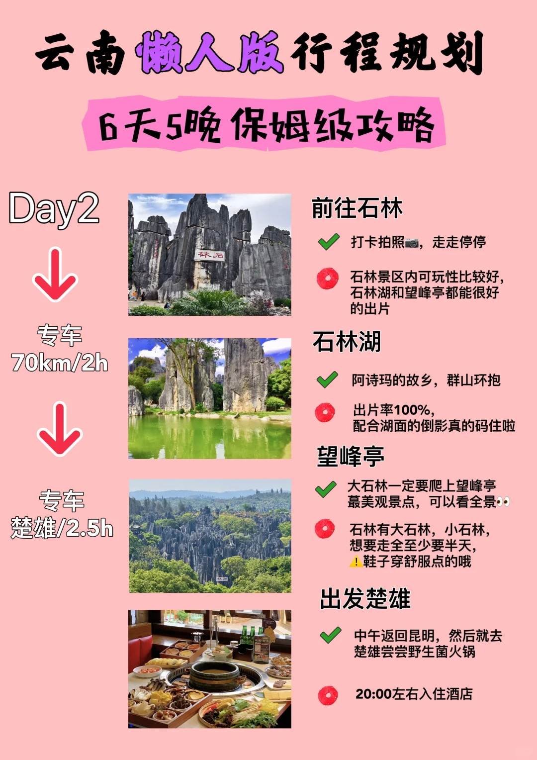 云南旅游攻略6天5晚-云南旅游攻略自由行